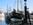 vertäutes Schiff im Hafen